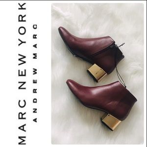 Andrew Marc New York Booties size 7